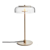 Transparent Glass Minimalist Plug-In Table Lamp - Clowas